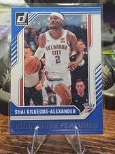 2024-25 Donruss Franchise Features Shai Gilgeous-Alexander #27 card