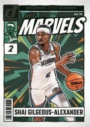 2024-25 Donruss Net Marvels Shai Gilgeous-Alexander #12 card