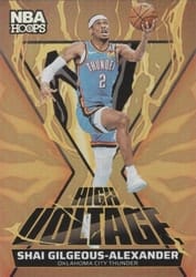 2024-25 Hoops High Voltage Shai Gilgeous-Alexander #20 card