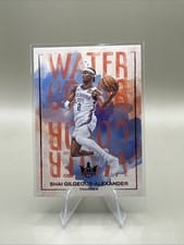 2024-25 Panini Court Kings Water Color Shai Gilgeous-Alexander #3 card