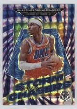 2024-25 Panini Mosaic Storm Chasers Shai Gilgeous-Alexander #16 card