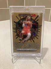 2024-25 Panini Obsidian Supernova Shai Gilgeous-Alexander #4 card