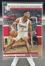 2024-25 Panini Photogenic First Night Set Shai Gilgeous-Alexander #4 card