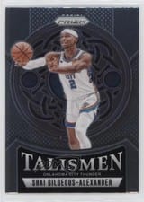 2024-25 Panini Prizm Talismen Shai Gilgeous-Alexander #19 card