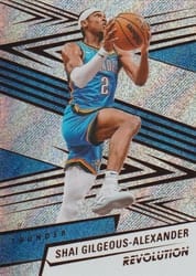 2024-25 Panini Revolution Base Set Shai Gilgeous-Alexander #8 card