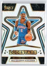 2024-25 Panini Select Lodestars Shai Gilgeous-Alexander #8 card