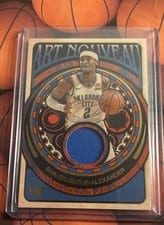 2024 Panini Court Kings Art Nouveau Shai Gilgeous-Alexander #AN-SGA card