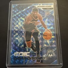 2024 Panini Mosaic Epic Performers Shai Gilgeous-Alexander #6 card