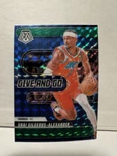 2024 Panini Mosaic Give and Go Shai Gilgeous-Alexander #2 card