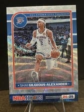 2024 Panini NBA Hoops Shai Gilgeous-Alexander #126 card