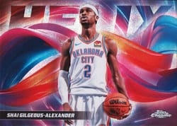 2025-26 Topps Chrome Helix Shai Gilgeous-Alexander #H-5 card