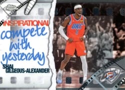 2025-26 Topps Chrome Inspirational Shai Gilgeous-Alexander #IP-11 card