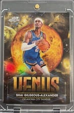 2025-26 Topps Cosmic Chrome Planetary Pursuit Venus Shai Gilgeous-Alexander #PPV-1 card