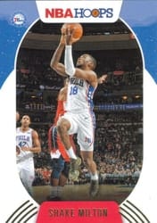 2020-21 Hoops Winter Base Set Shake Milton #195 card