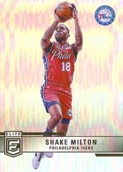 2021-22 Donruss Elite Base Set Shake Milton #112 card