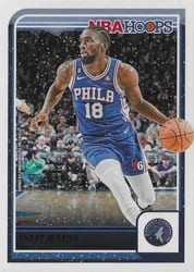 2023-24 Hoops Winter Base Set Shake Milton #33 card