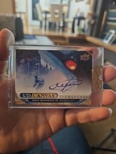 2024-25 Upper Deck Clear Cut Canvas Signatures Shakir Mukhamadullin #CS-SM card