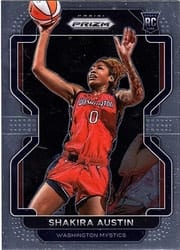 2022 Panini Prizm WNBA Base Set Shakira Austin #183 card