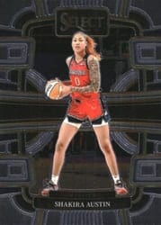 2024 Panini Select WNBA Base Set Shakira Austin #17 card