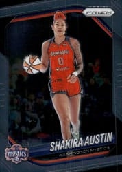 2025 Panini Prizm WNBA Base Set Shakira Austin #81 card