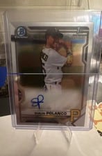 2021 Bowman Chrome Prospect Autographs Shalin Polanco #CPA-SP card