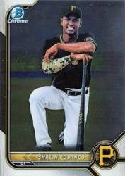 2022 Bowman Chrome Prospects Shalin Polanco #BCP-145 card