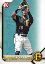 2022 Bowman Draft Base Set Shalin Polanco #BD-162 card