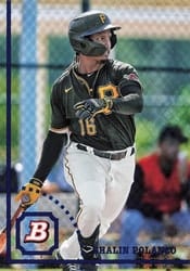 2022 Bowman Heritage Prospects Shalin Polanco #BHP-84 card