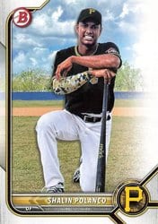 2022 Bowman Prospects Shalin Polanco #BP-145 card