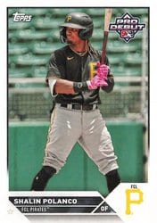 2023 Topps Pro Debut Base Set Shalin Polanco #PD-196 card