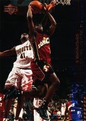 2000-01 Upper Deck Base Set Shammond Williams #161 card