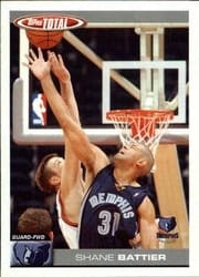 2004-05 Topps Total Base Set Shane Battier #12 card
