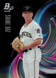 2018 Bowman Platinum Top Prospects Shane Baz #TOP-85 card