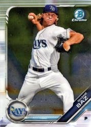 2019 Bowman Chrome Prospects Shane Baz #BCP-117 card