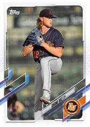 2021 Topps Pro Debut Base Set Shane Baz #PD-91 card