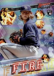 2022 Bowman's Best Elements of Excellence Shane Baz #EE-3 card