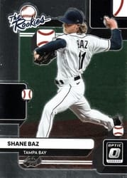 2022 Donruss Optic The Rookies Shane Baz #TR-9 card