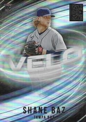 2022 Panini Capstone Velo Shane Baz #V-4 card