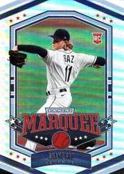 2022 Panini Chronicles Marquee Shane Baz #4 card