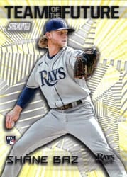 2022 Stadium Club Team of the Future Shane Baz #TOF-19 card