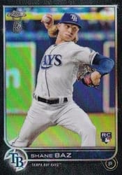 2022 Topps Chrome Ben Baller Edition Base Set Shane Baz #201 card