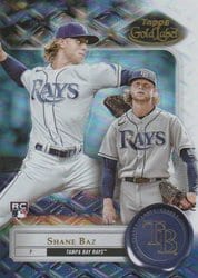 2022 Topps Gold Label Base Set Shane Baz #59 card