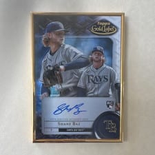 2022 Topps Gold Label Framed Autographs Shane Baz #FA-SB card