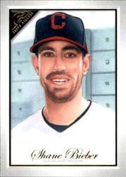 2019 Topps Gallery Base Set Shane Bieber #6 card