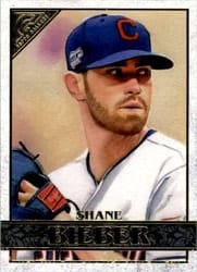 2020 Topps Gallery Base Set Shane Bieber #26 card