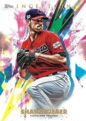 2020 Topps Inception Base Set Shane Bieber #54 card