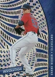 2021 Panini Chronicles Revolution Shane Bieber #70 card