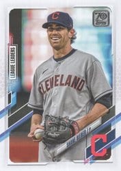 2021 Topps Base Set Shane Bieber #90 card