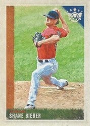 2022 Panini Diamond Kings Base Set Shane Bieber #46 card