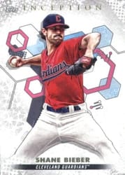 2022 Topps Inception Base Set Shane Bieber #14 card